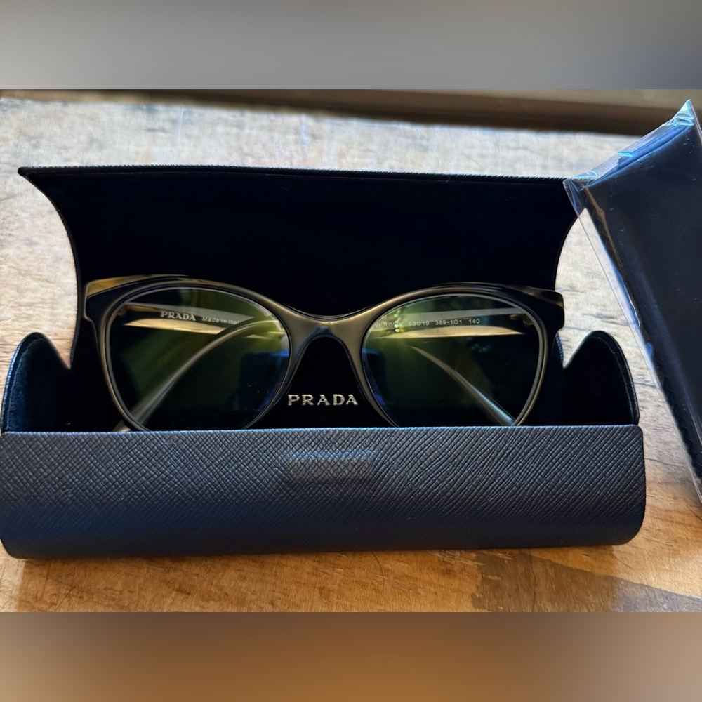 Prada Women’s Black & Tortoise Shell Glasses